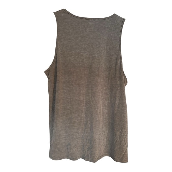 Green Envelope Brown/Grey Tank Top - Picture 2 of 4